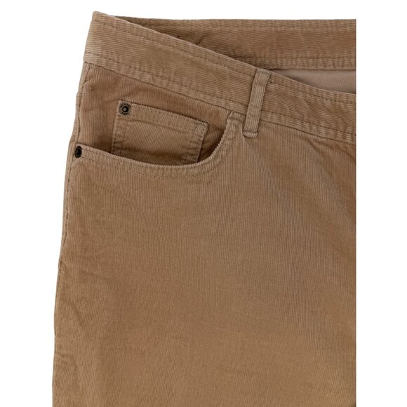 Michael Kors Tan Corduroy Pants | Quiet Luxury Academia Preppy Classic Casual 12 - Picture 4 of 14
